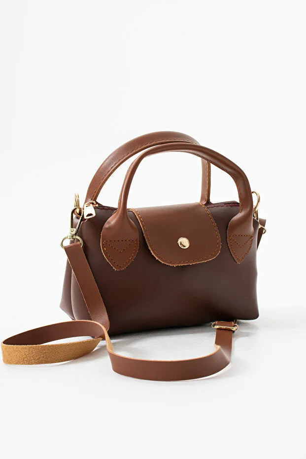 Judour Bags Women's Small Size Hand and Shoulder Bag with Faux Leather Handle