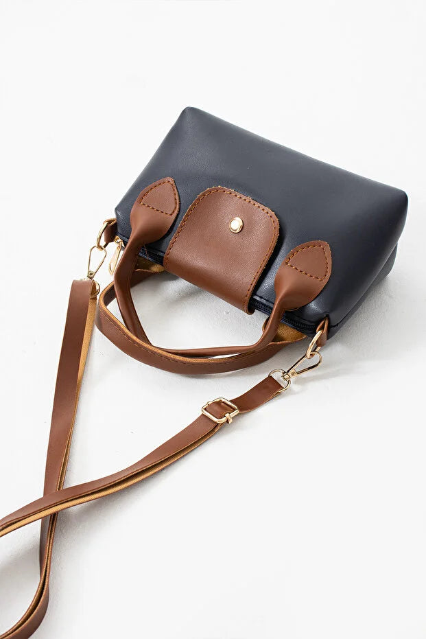 Judour Bags Women's Small Size Hand and Shoulder Bag with Faux Leather Handle