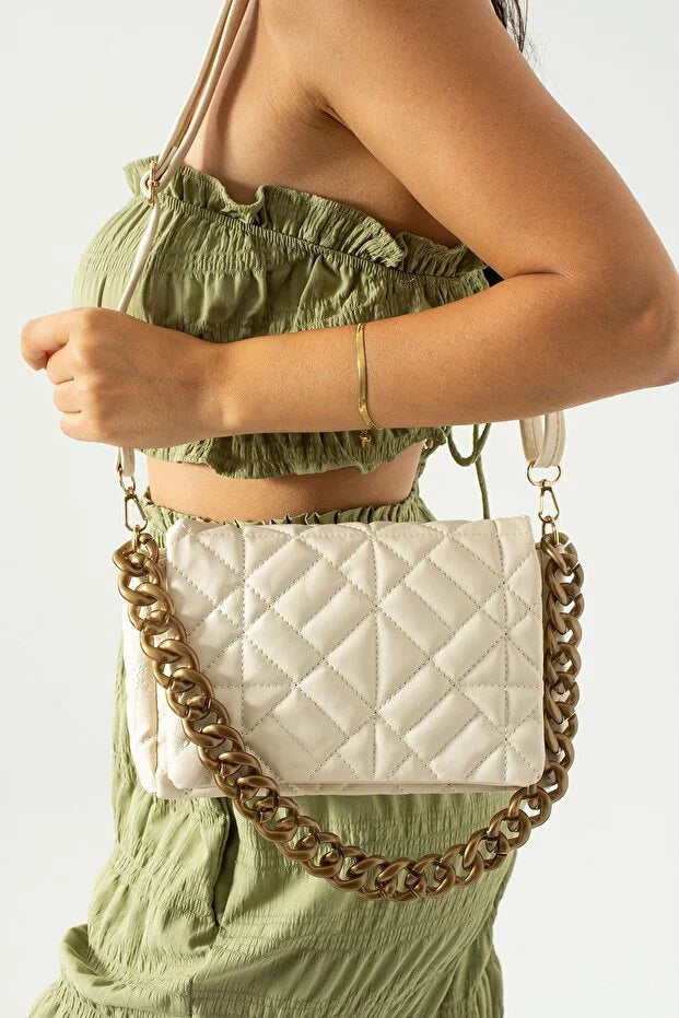 Kaya Bag Yellow Women's Shoulder and Crossbody Bag 15X26 Size