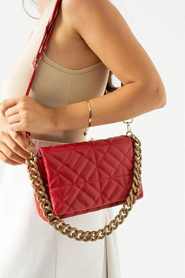 Kaya Bag Yellow Women's Shoulder and Crossbody Bag 15X26 Size