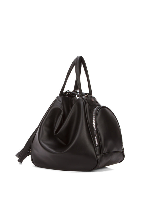 Adelina Bags Women's Soft Textured Functional Adjustable Strap Back Hand and Shoulder Bag Versatile Monkey Bag