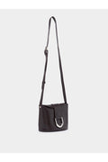 Styli Metal Buckle Detail Flap Crossbody Bag