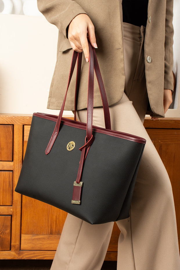 SOHO Original Women's Polo Collection Luxury Soft Leather Large Volume Oversized Classic & Stylish Shoulder Bag