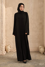 arga prive Hand Embroidered Ferace on the Shoulder