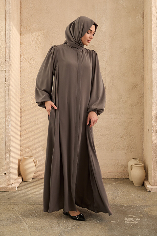 arga prive Mevlana Ferace with Balloon Sleeves