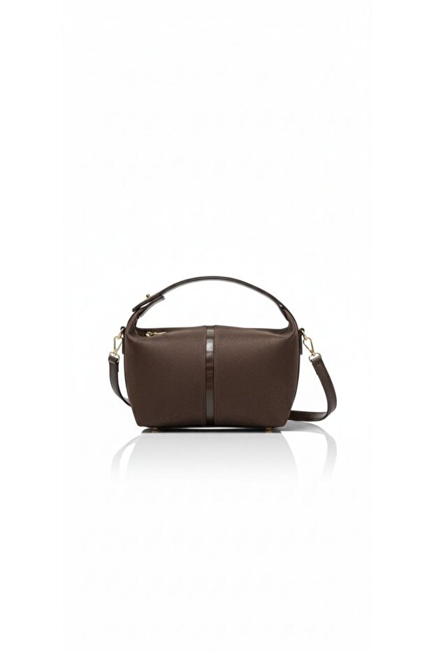 ÇANTAM GELSİN Women's Bitter Coffee Hand and Shoulder Bag