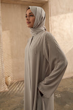 arga prive Hand Embroidered Ferace on the Shoulder