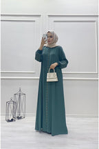 beyhanlı Embroidered abaya