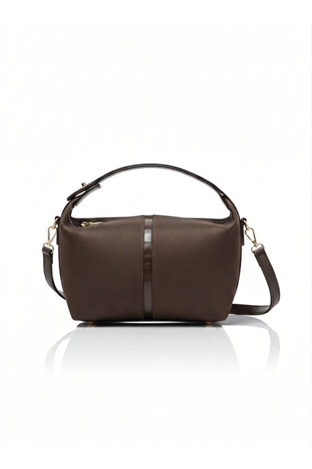 ÇANTAM GELSİN Women's Bitter Coffee Hand and Shoulder Bag