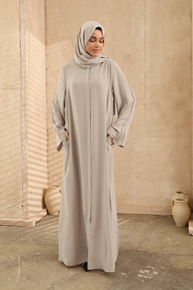 arga prive Exclusive Collection Ferace with Embroidery Stone