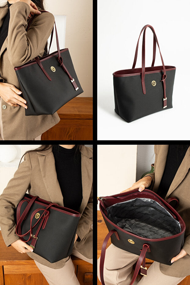 SOHO Original Women's Polo Collection Luxury Soft Leather Large Volume Oversized Classic & Stylish Shoulder Bag