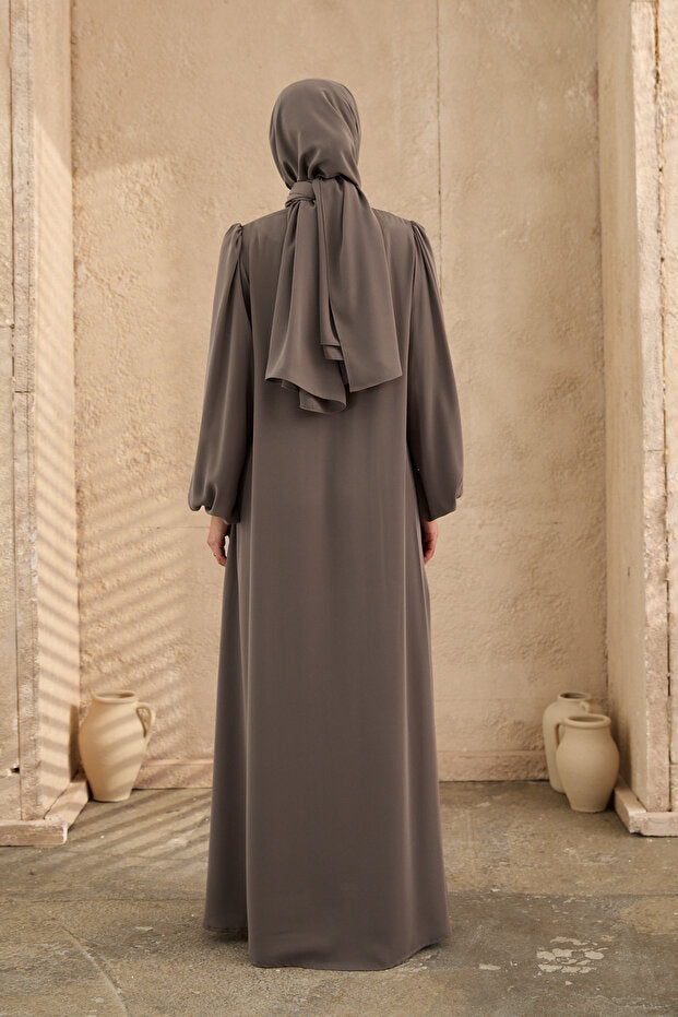 arga prive Mevlana Ferace with Balloon Sleeves