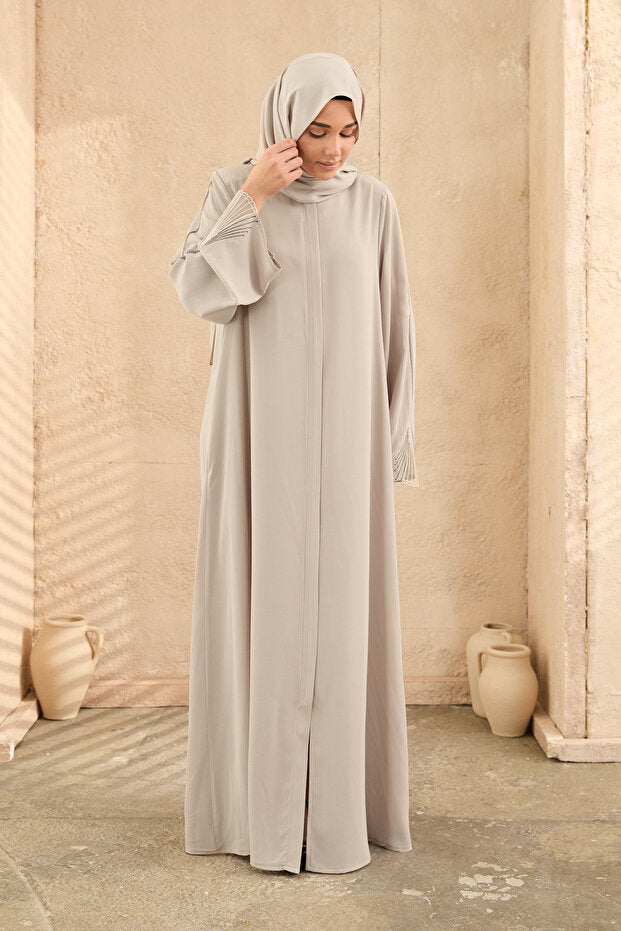 arga prive Exclusive Collection Ferace with Embroidery Stone