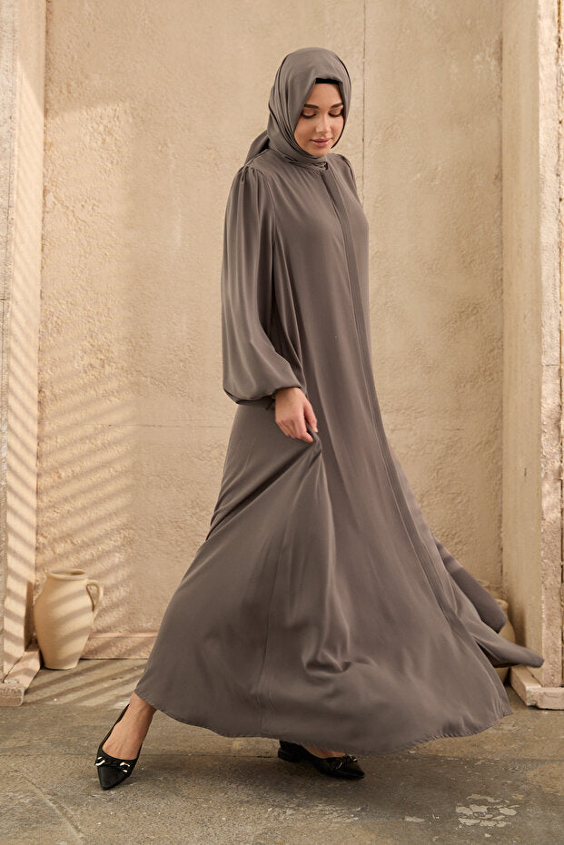 arga prive Mevlana Ferace with Balloon Sleeves