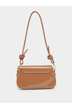 Styli Textured Shoulder Bag with Magnetic Closure