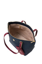 U.S. Polo Assn. Navy Blue-Claret Red Women's Shoulder Bag Us26303