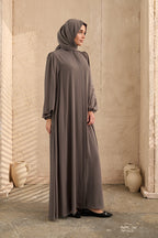 arga prive Mevlana Ferace with Balloon Sleeves