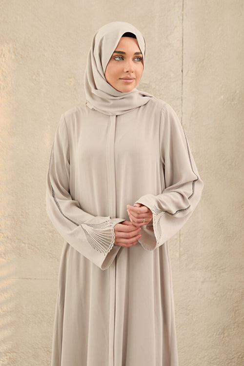 arga prive Exclusive Collection Ferace with Embroidery Stone