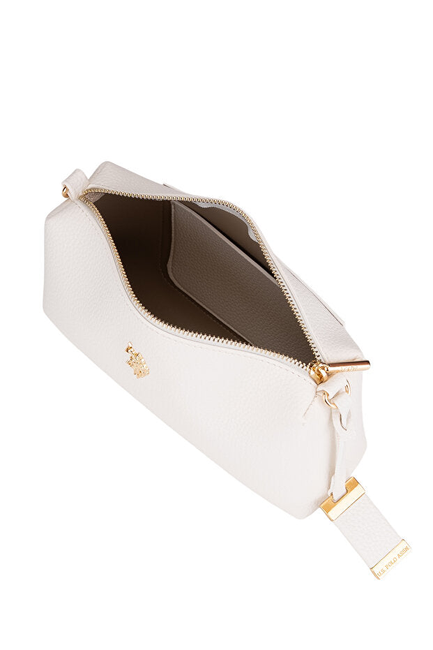 U.S. Polo Assn. White Women's Shoulder Bag Us26145