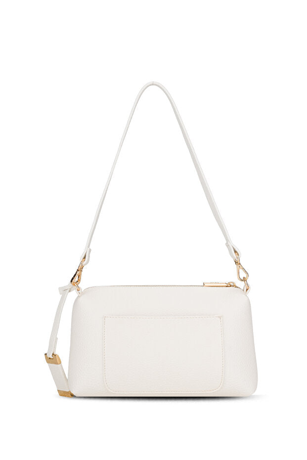 U.S. Polo Assn. White Women's Shoulder Bag Us26145