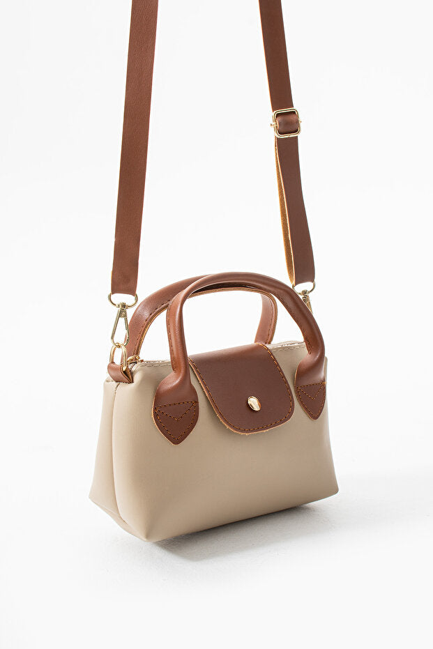 Judour Bags Women's Small Size Hand and Shoulder Bag with Faux Leather Handle