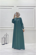 beyhanlı Embroidered abaya