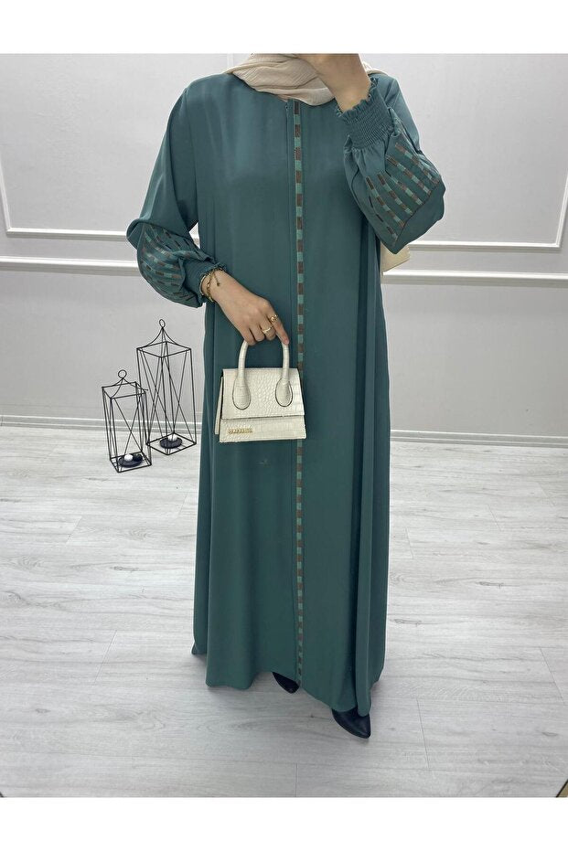 beyhanlı Embroidered abaya