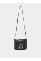 Styli Metal Buckle Detail Flap Crossbody Bag