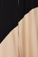 Trendyol Modest Long Woven Cap - Ferace with Stone Color Block TCTSS24KF00002