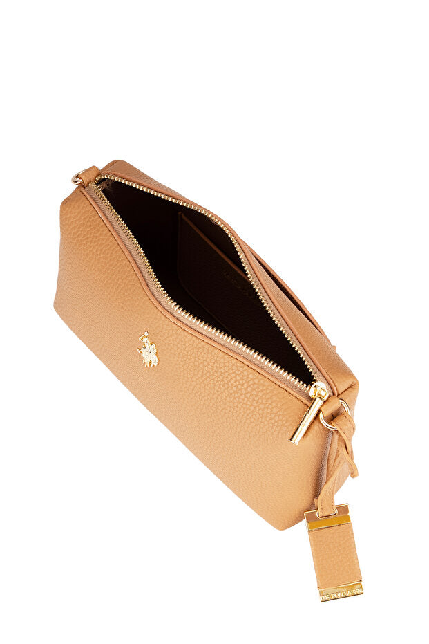 U.S. Polo Assn. Camel Women's Shoulder Bag Us26145