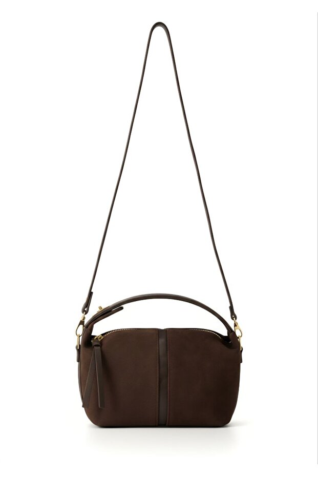 ÇANTAM GELSİN Women's Bitter Coffee Hand and Shoulder Bag