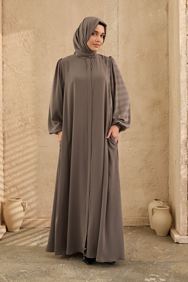 arga prive Mevlana Ferace with Balloon Sleeves