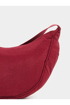 Plain Shoulder Bag with Adjustable Strap