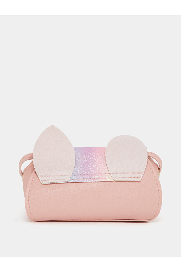 Styli Cartoon Cat Print Flap Crossbody Bag