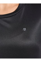 Styli Logo Detail Short Sleeves Basic Top