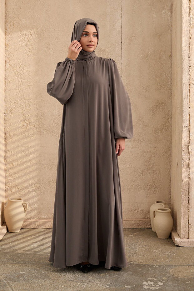 arga prive Mevlana Ferace with Balloon Sleeves