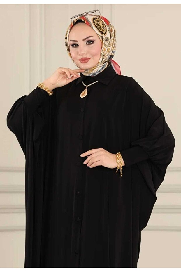 MODAMÜNASİP Wonderful Bat Sleeves Sandy Ferace