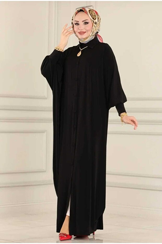 MODAMÜNASİP Wonderful Bat Sleeves Sandy Ferace