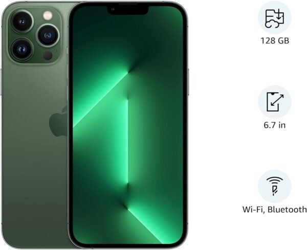 Apple iPhone 13 Pro Max (128 GB) - Alpine Green (Renewed) - Image 2