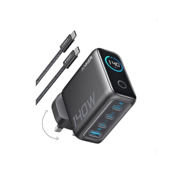 Anker 140W 4-Port PD 3.1 with USB-C Cable Charger Adapter - PAPITA