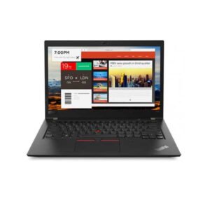 Lenovo ThinkPad T480s, Core i7-8th Gen, 14 inch screen, Color - Black
